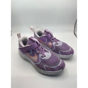 Nike Downshifter 12 Kids Purple Hook Loop Running Shoes Size‎ 12C